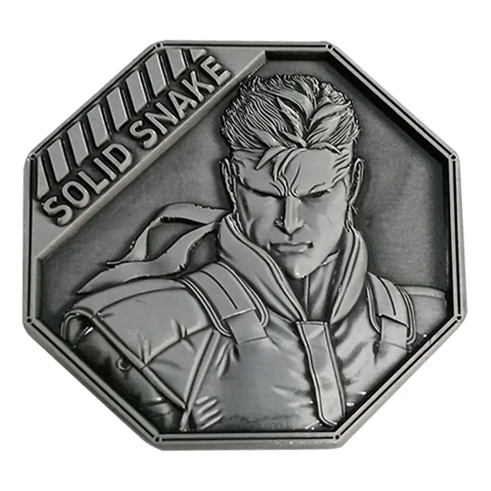 Metal Gear Solid Collectable Coin Solid Snake Limited Edition termékfotó