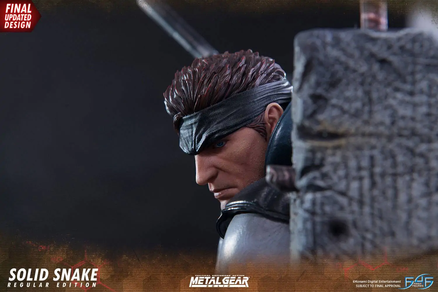 Metal Gear Solid Statue Solid Snake 44 cm termékfotó