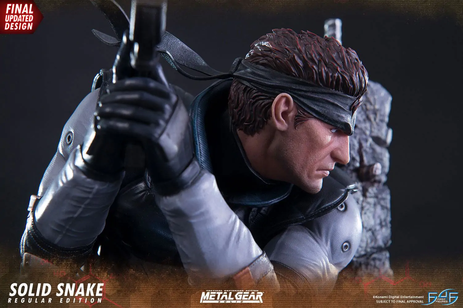 Metal Gear Solid Statue Solid Snake 44 cm termékfotó