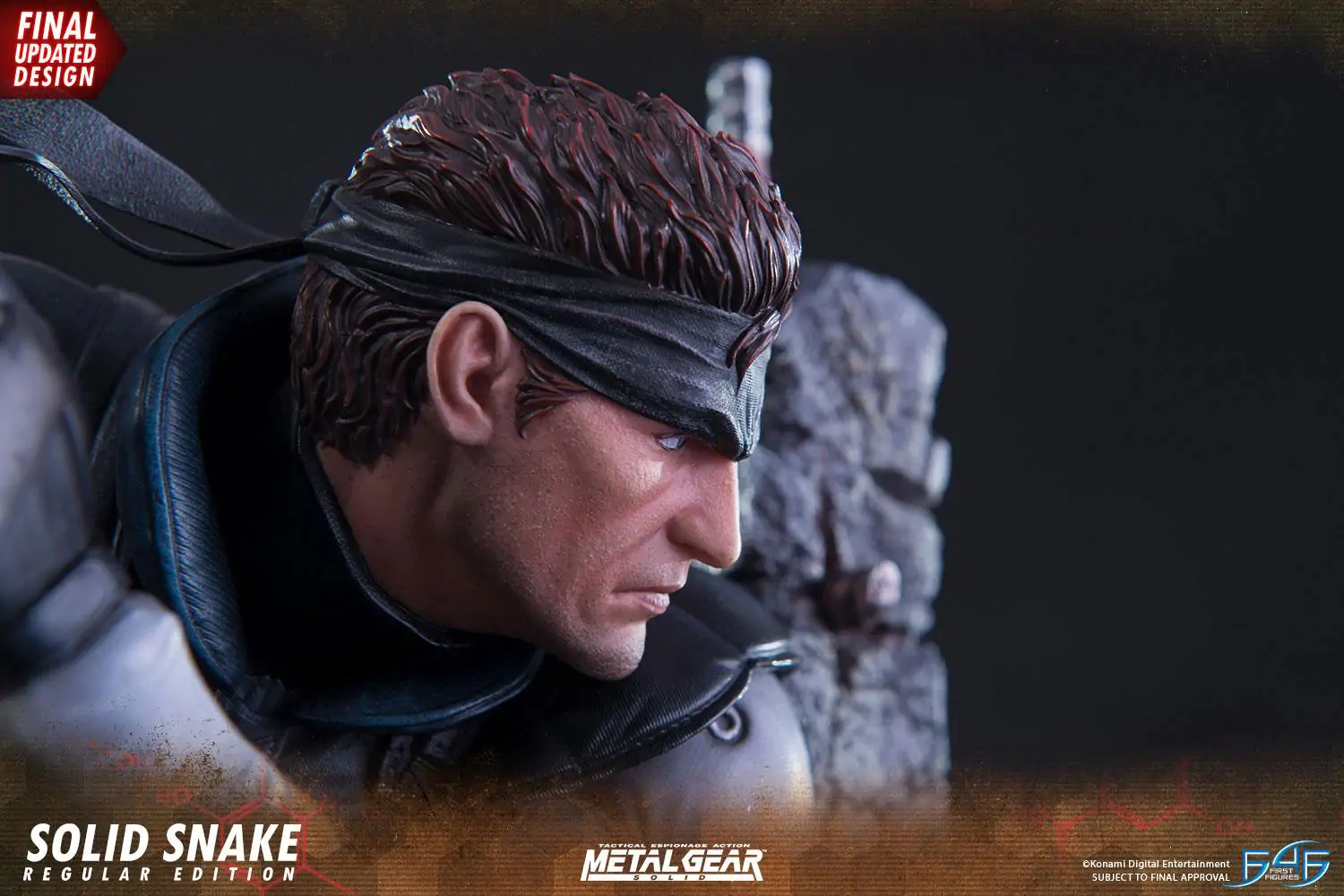 Metal Gear Solid Statue Solid Snake 44 cm termékfotó