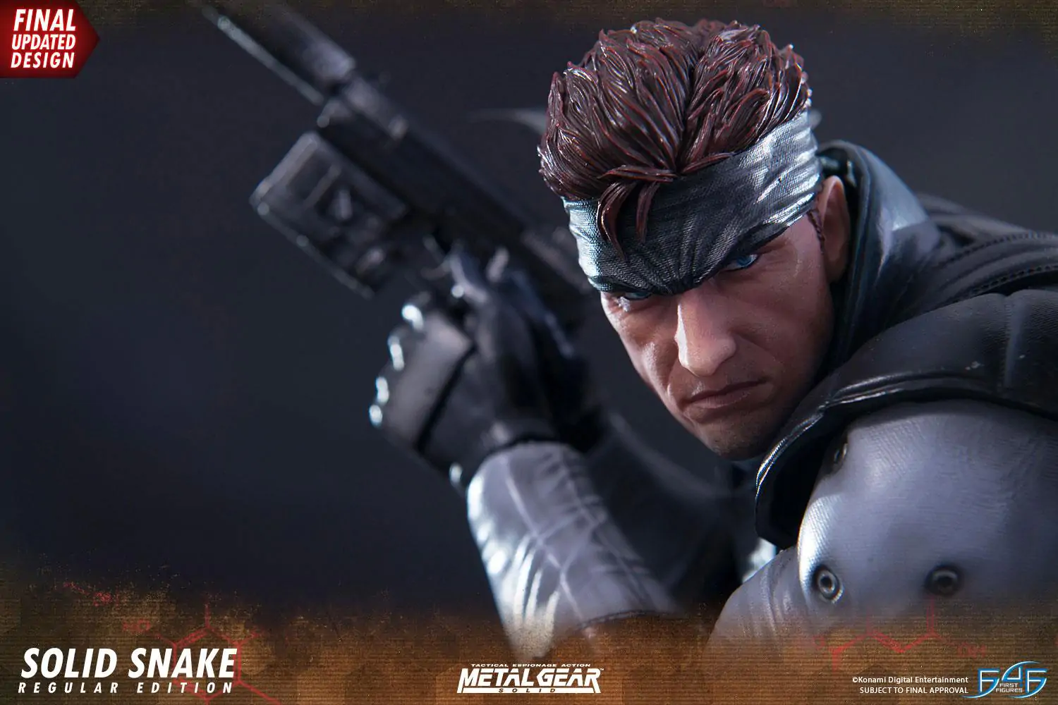 Metal Gear Solid Statue Solid Snake 44 cm termékfotó