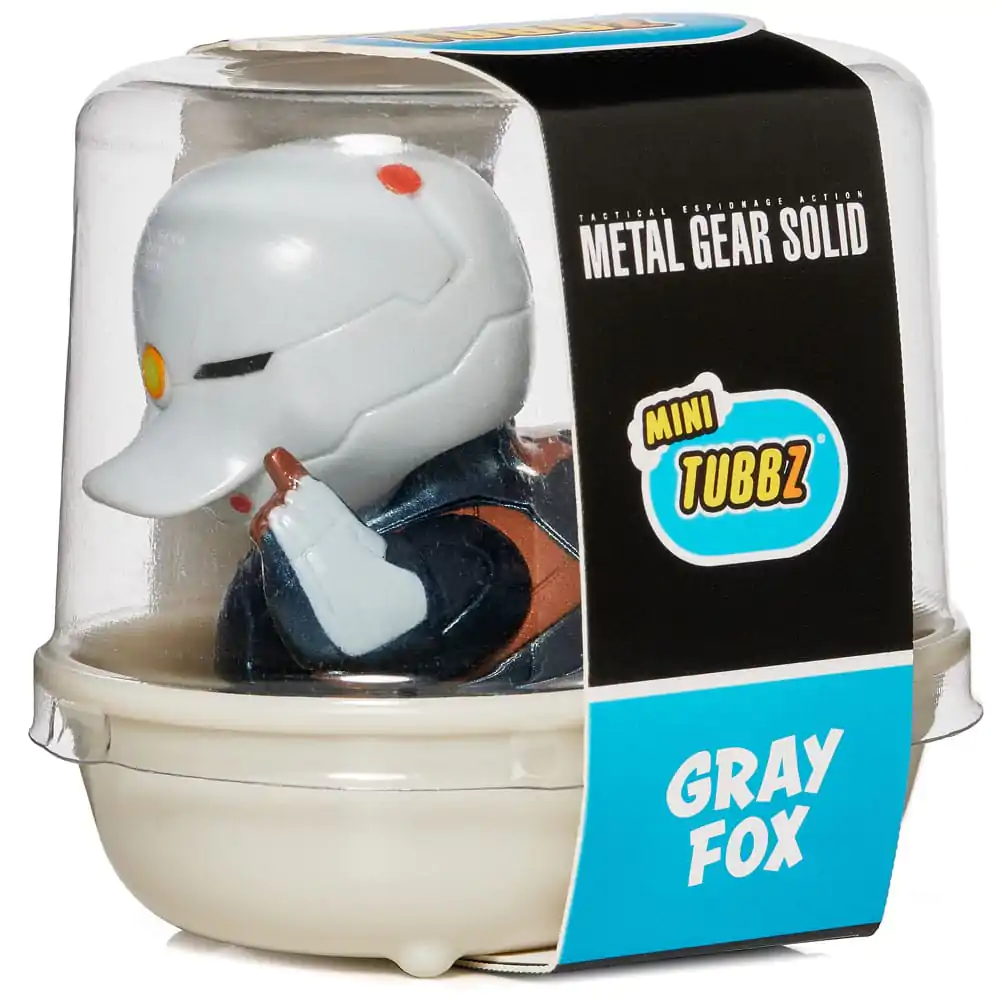 Metal Gear Solid  Tubbz Mini PVC Figure Gray Fox 5 cm termékfotó