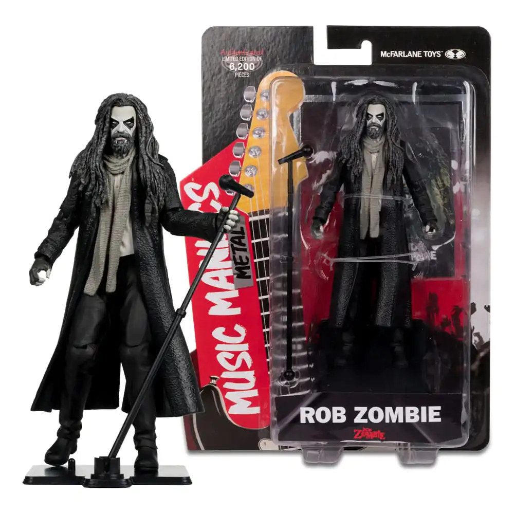 Metal Music Maniacs Action Figure Wave 2 Rob Zombie 15 cm termékfotó