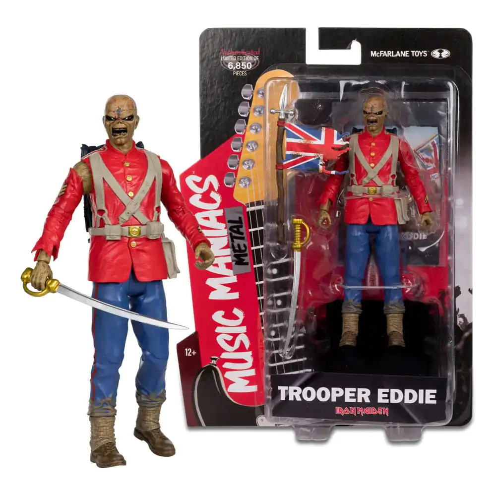 Metal Music Maniacs Action Figure Wave 2 Trooper Eddie (Iron Maiden) 15 cm termékfotó