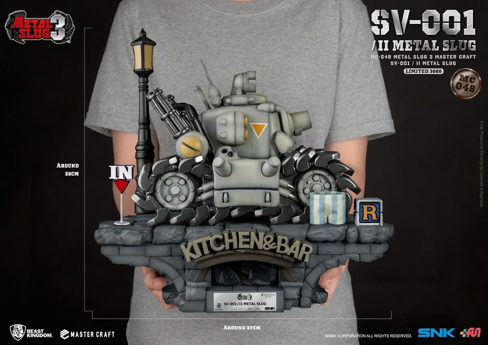 Metal Slug 3 Master Craft Statue SV-001/II Metal Slug 35 cm product photo