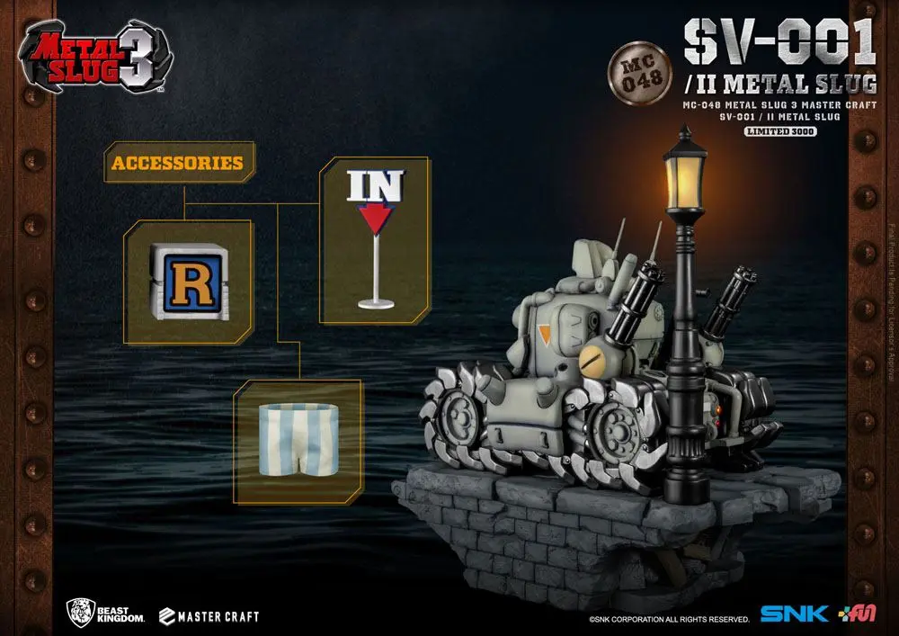 Metal Slug 3 Master Craft Statue SV-001/II Metal Slug 35 cm product photo