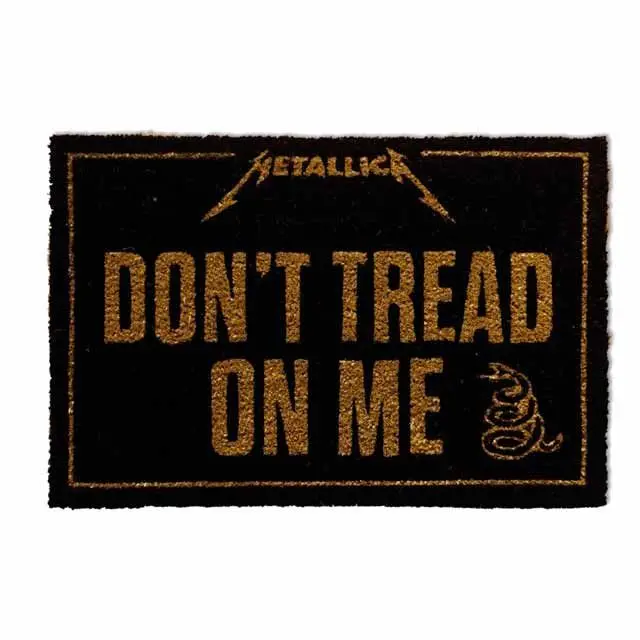 Metallica Doormat Don't Tread On Me 40 x 60 cm product photo