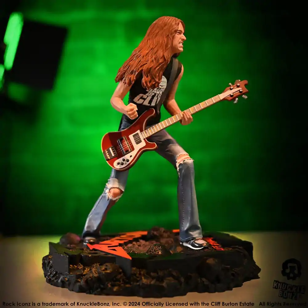 Metallica Rock Iconz Statue Cliff Burton II 22 cm product photo