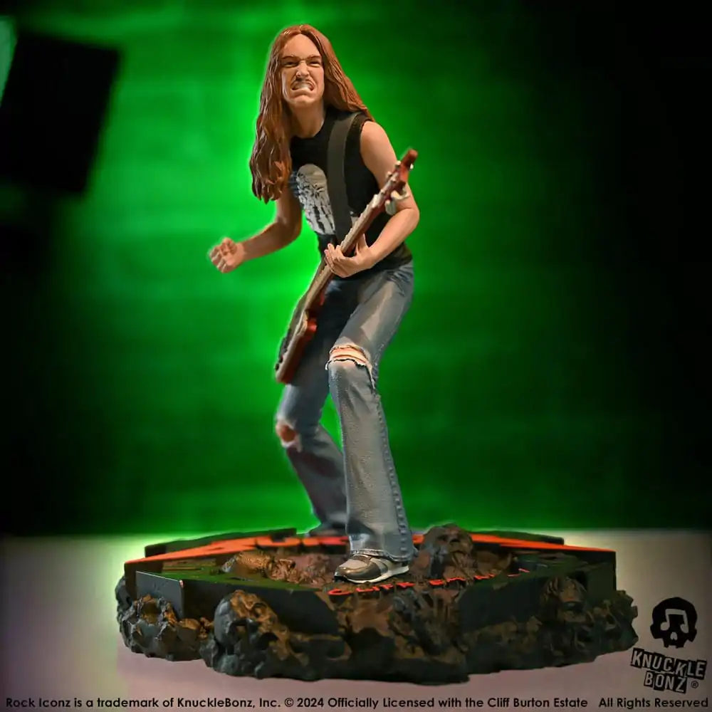 Metallica Rock Iconz Statue Cliff Burton II 22 cm product photo