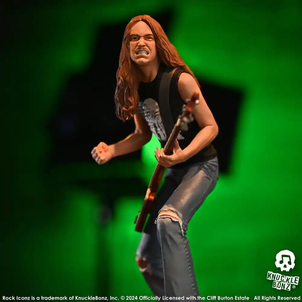 Metallica Rock Iconz Statue Cliff Burton II 22 cm product photo