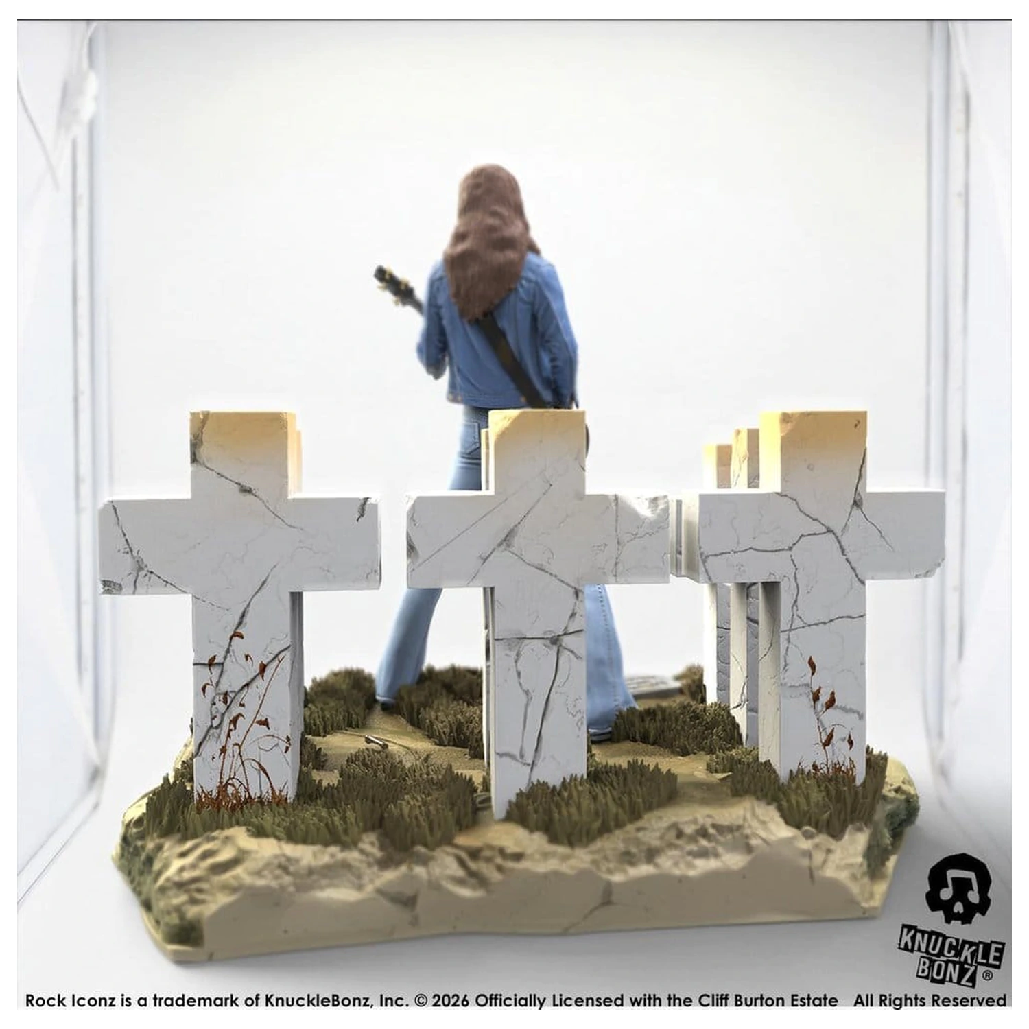 Metallica Rock Iconz Figure Cliff Burton III 21 cm product photo