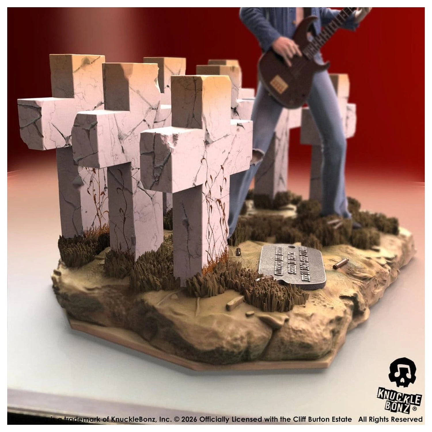 Metallica Rock Iconz Figure Cliff Burton III 21 cm product photo