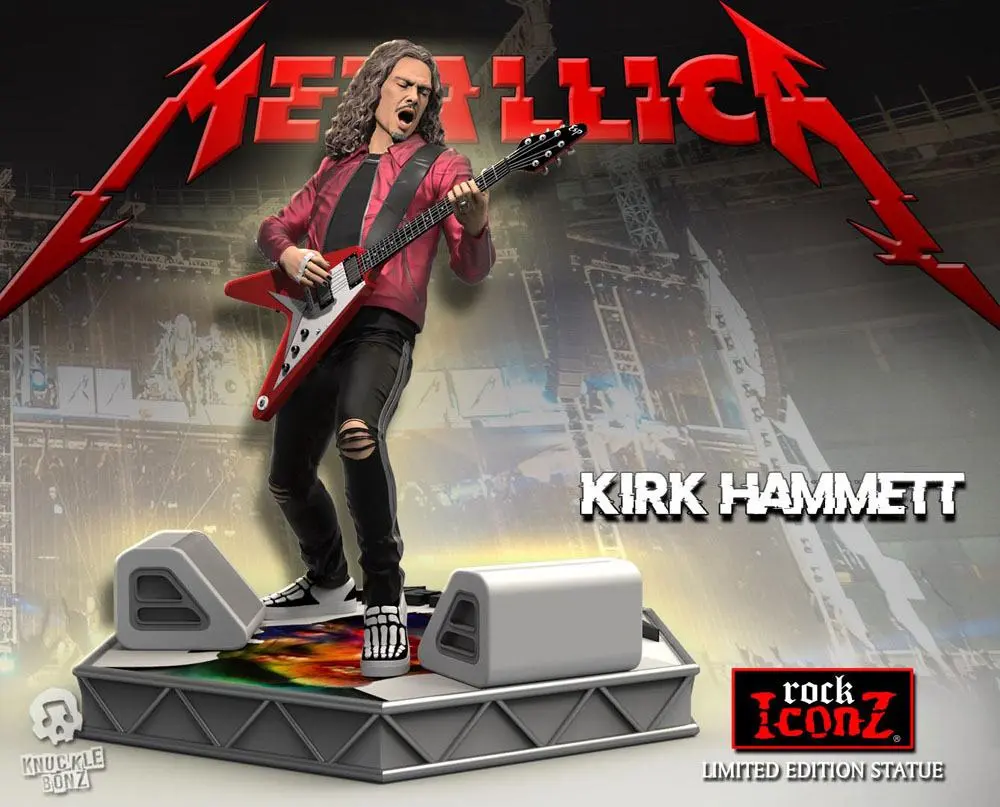 Metallica Rock Iconz Statue Kirk Hammett Limited Edition 22 cm product photo