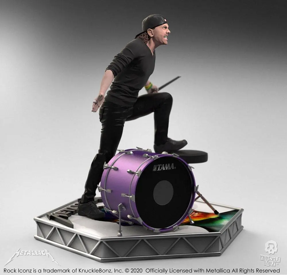 Metallica Rock Iconz Statue Lars Ulrich Limited Edition 22 cm product photo