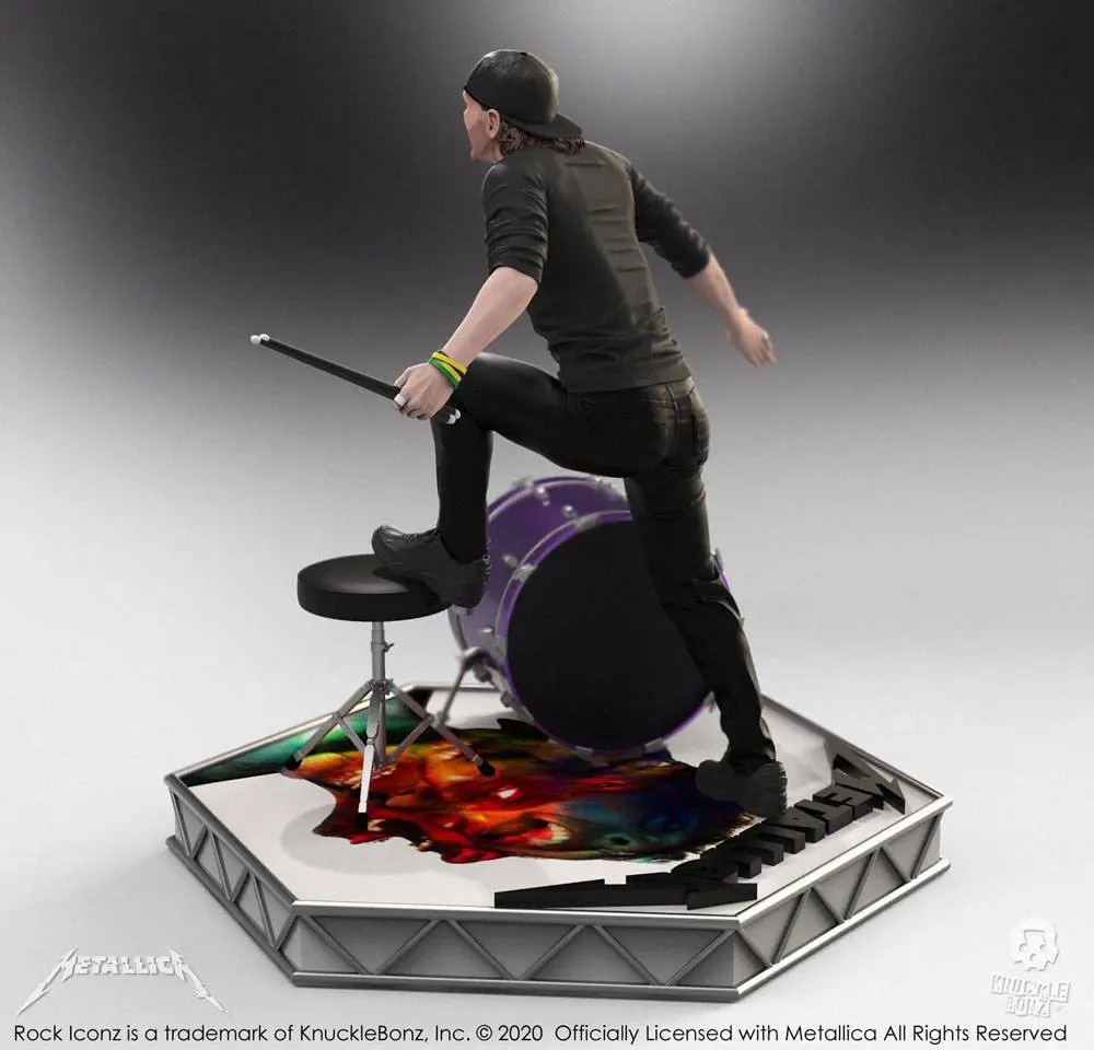 Metallica Rock Iconz Statue Lars Ulrich Limited Edition 22 cm product photo