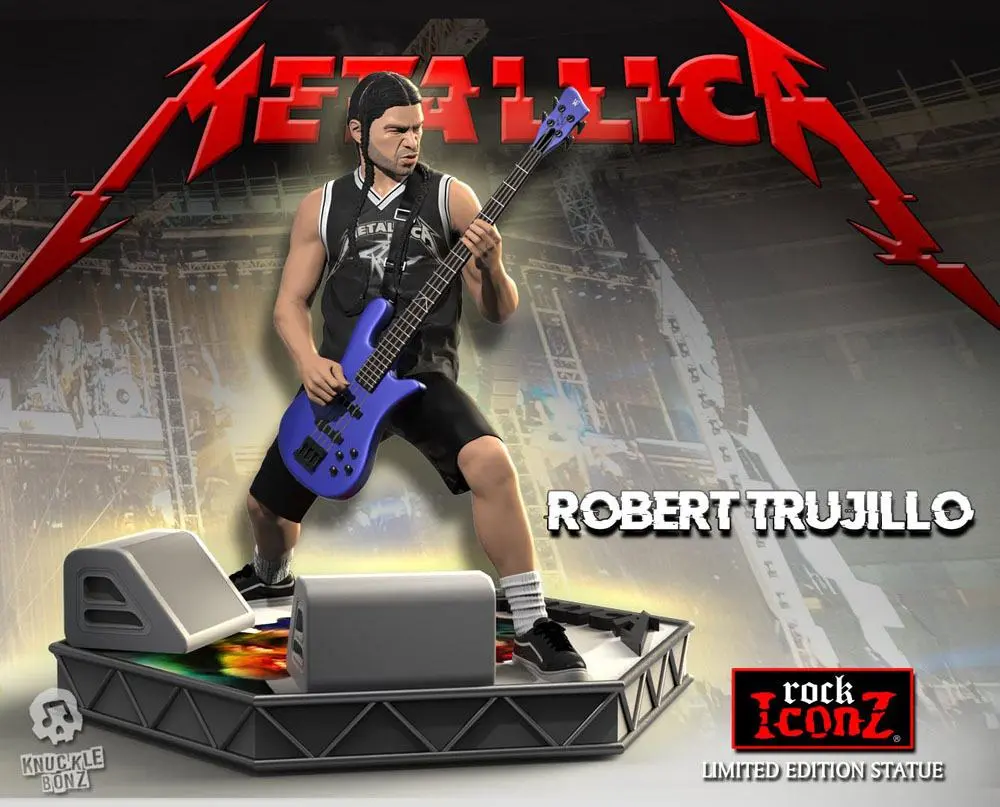 Metallica Rock Iconz Statue Robert Trujillo Limited Edition 22 cm product photo