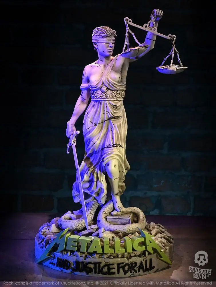 Metallica Rock Ikonz On Tour Statue Lady Justice product photo