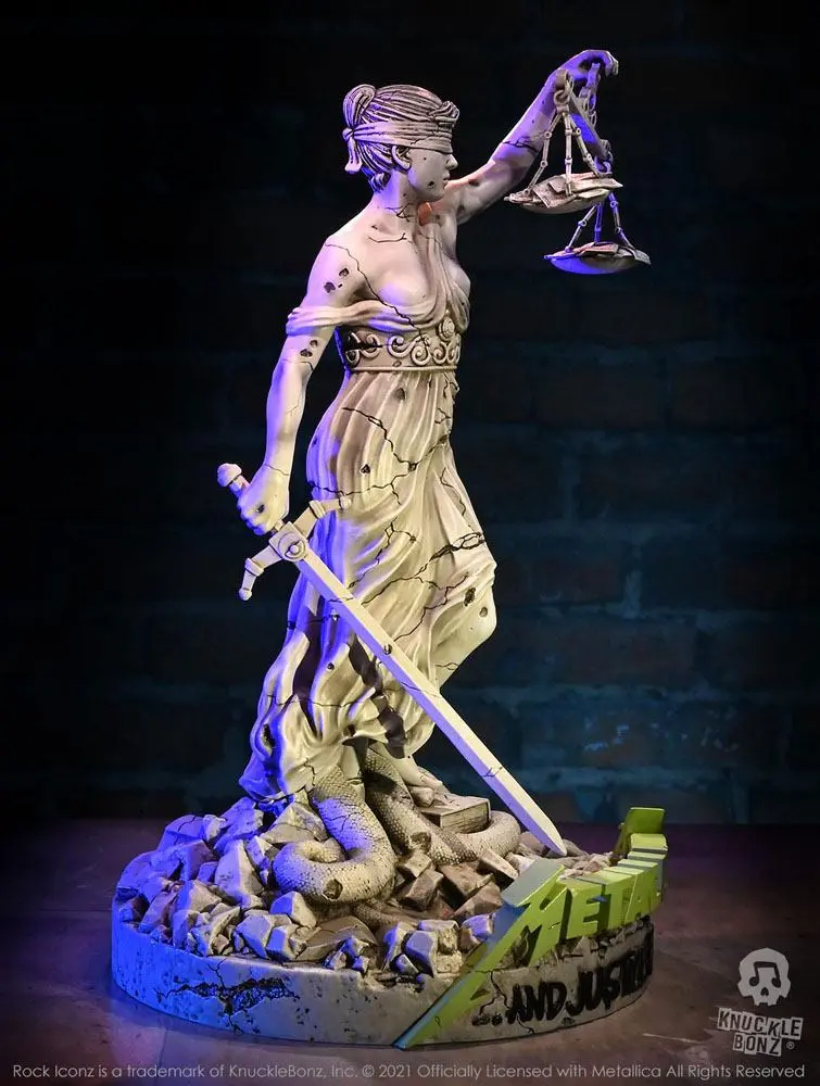 Metallica Rock Ikonz On Tour Statue Lady Justice product photo