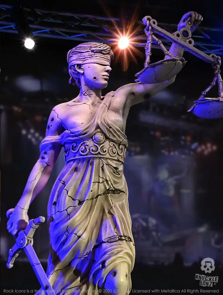 Metallica Rock Ikonz On Tour Statue Lady Justice product photo