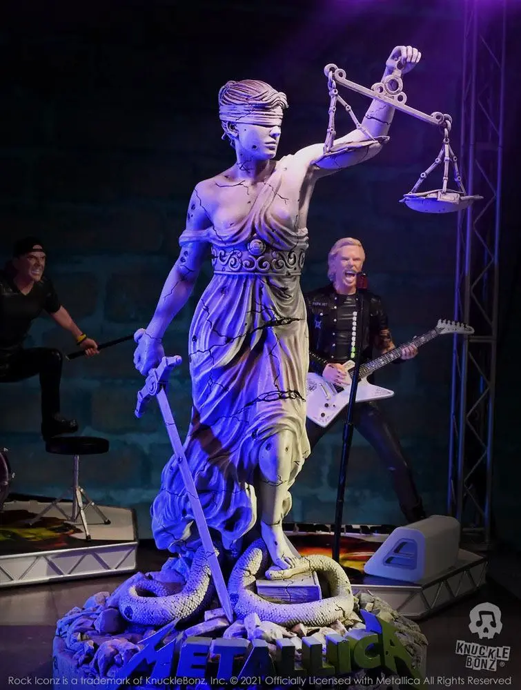 Metallica Rock Ikonz On Tour Statue Lady Justice product photo
