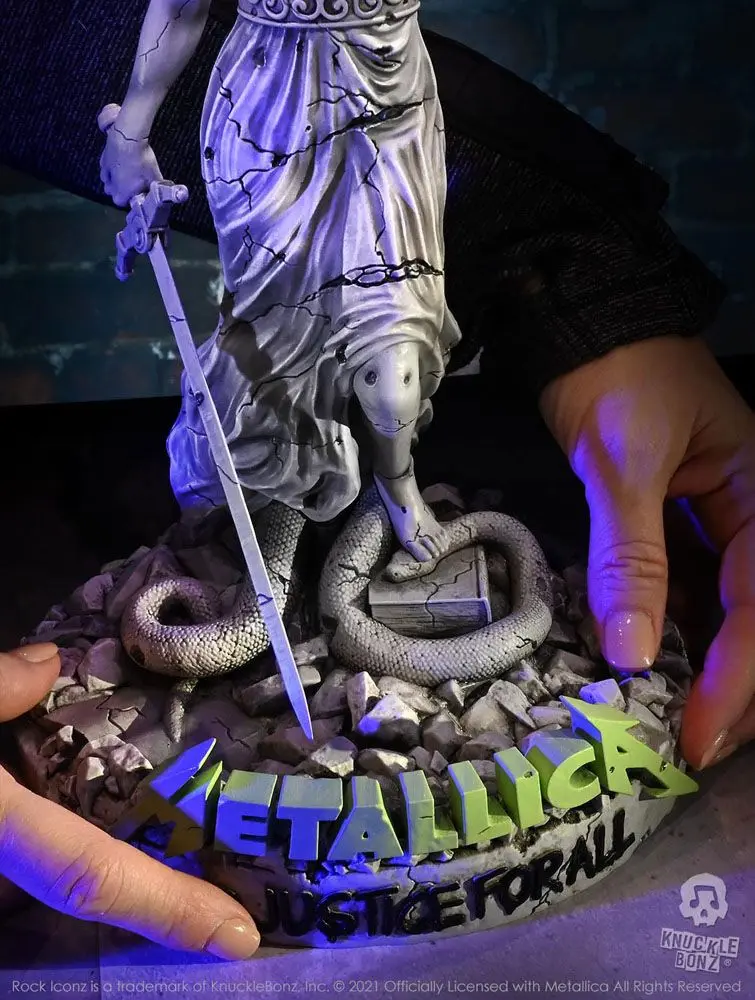Metallica Rock Ikonz On Tour Statue Lady Justice product photo