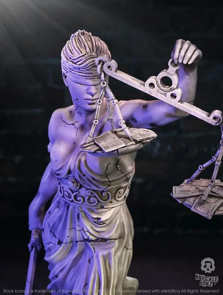 Metallica Rock Ikonz On Tour Statue Lady Justice product photo