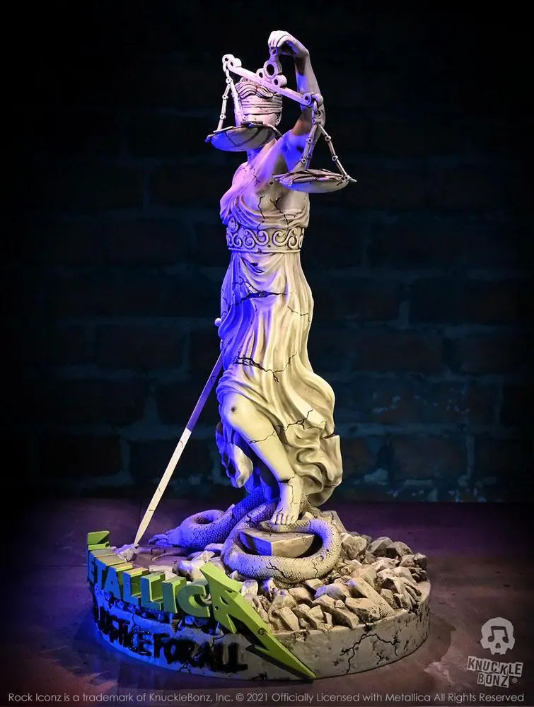 Metallica Rock Ikonz On Tour Statue Lady Justice product photo