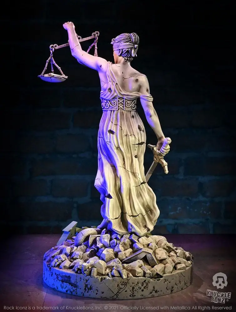 Metallica Rock Ikonz On Tour Statue Lady Justice product photo