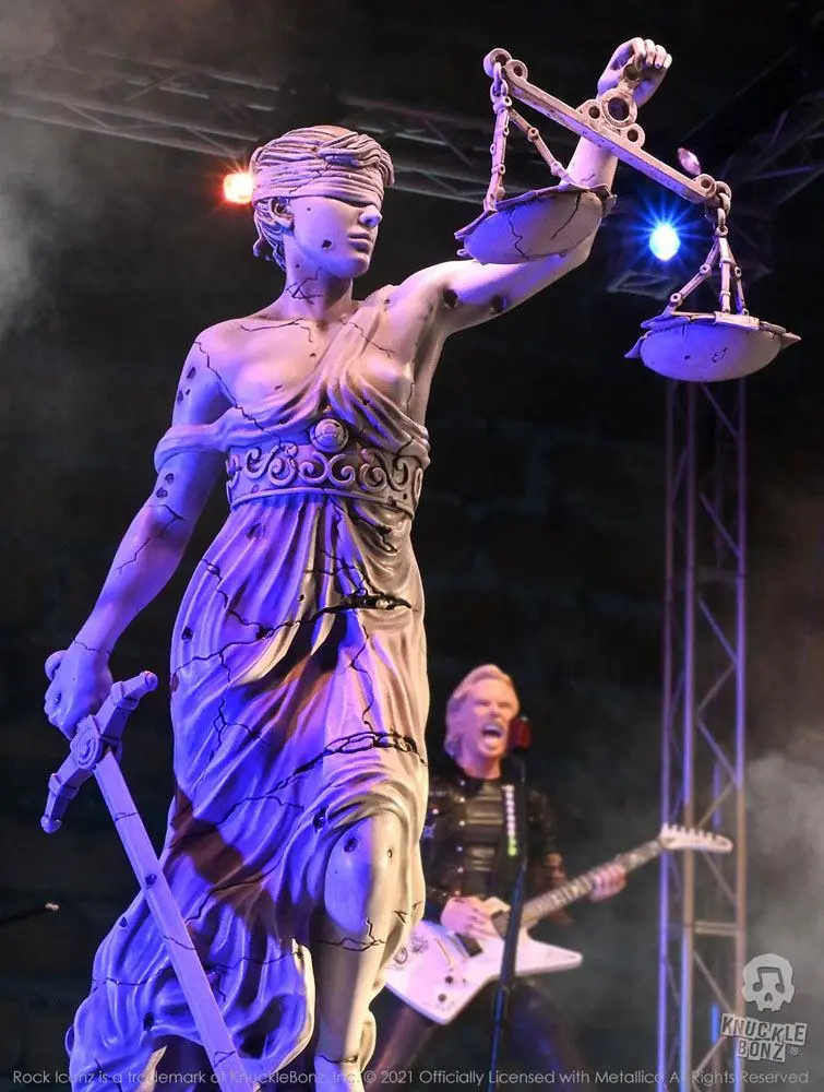 Metallica Rock Ikonz On Tour Statue Lady Justice product photo
