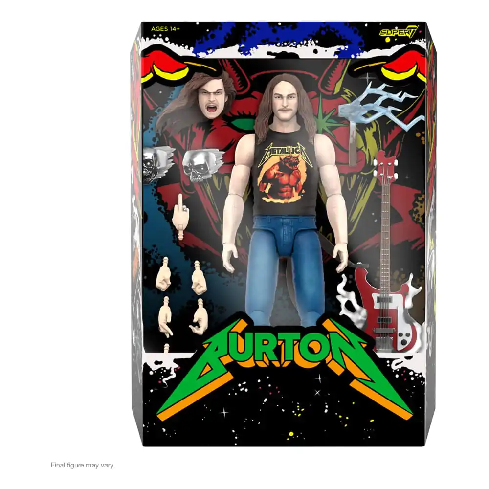 Metallica Ultimates Action Figure Wave 2 Cliff Burton 18 cm product photo