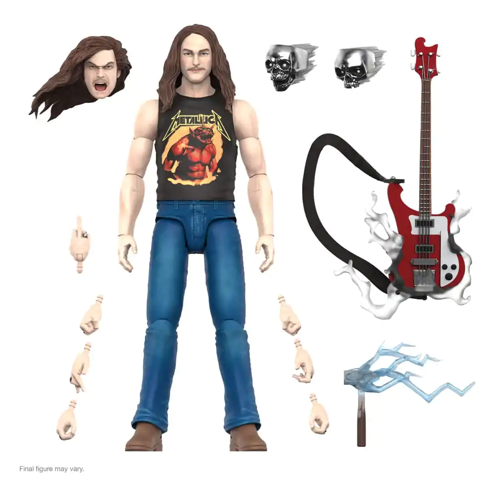 Metallica Ultimates Action Figure Wave 2 Cliff Burton 18 cm product photo