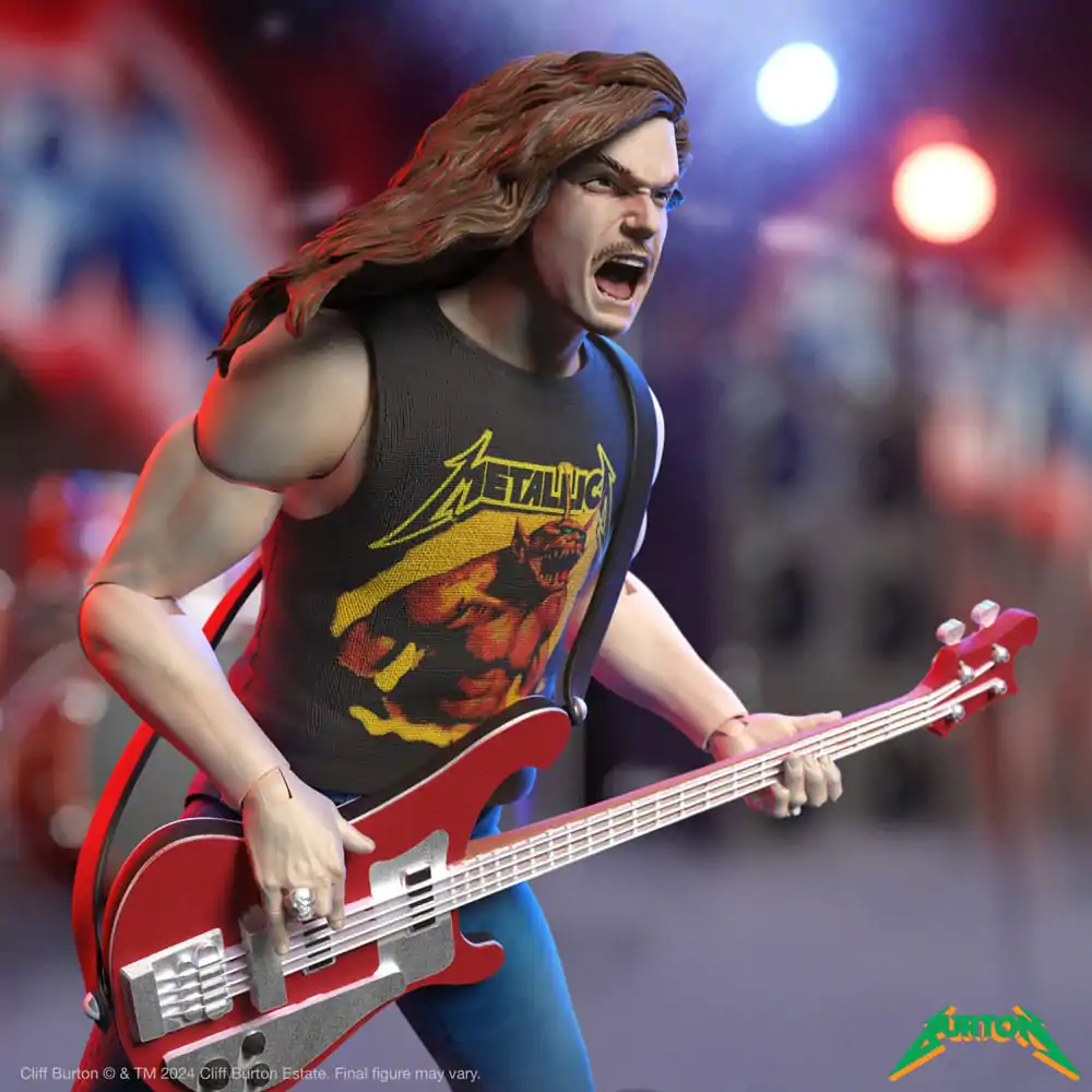 Metallica Ultimates Action Figure Wave 2 Cliff Burton 18 cm product photo