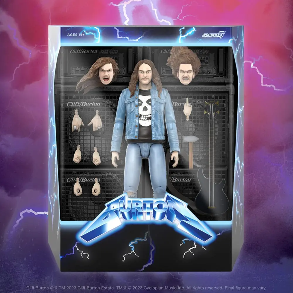 Metallica Ultimates Action Figure Cliff Burton18 cm product photo
