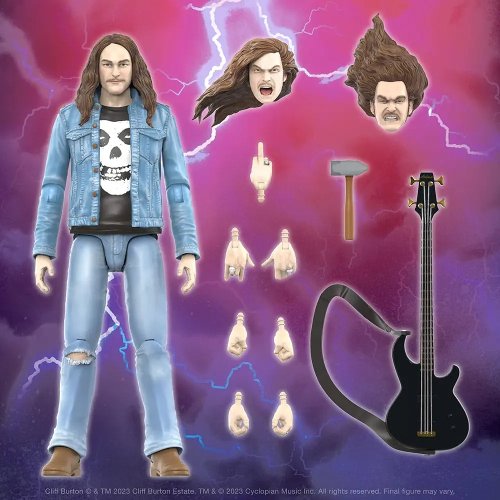 Metallica Ultimates Action Figure Cliff Burton18 cm product photo
