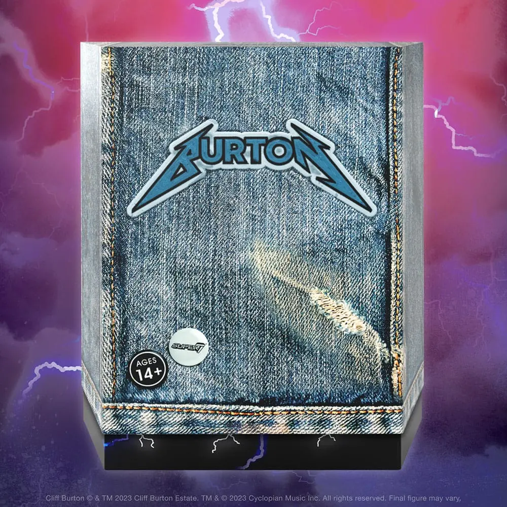 Metallica Ultimates Action Figure Cliff Burton18 cm product photo