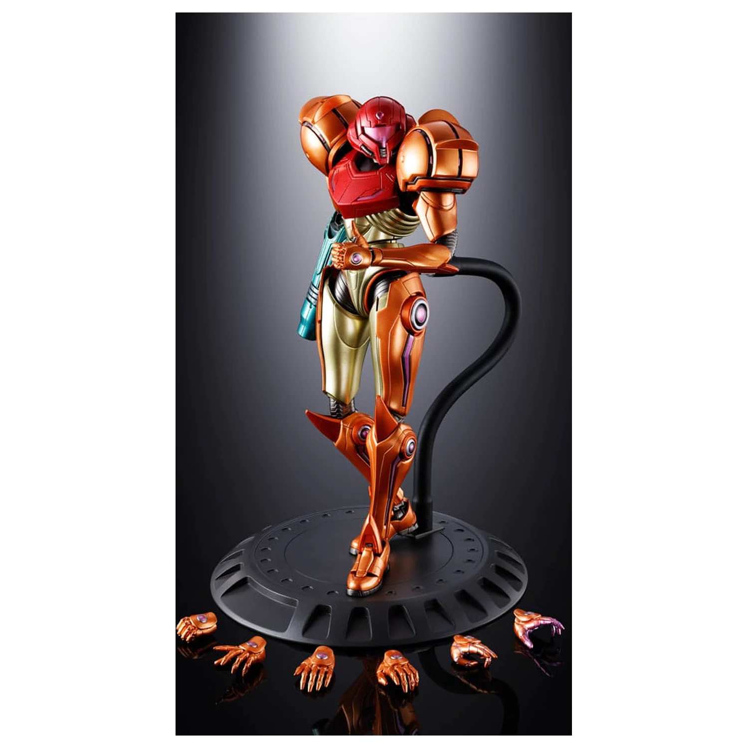 Metroid Prime 4: Beyond Diecast Action Figure Samus Aran LED 21 cm  product photo
