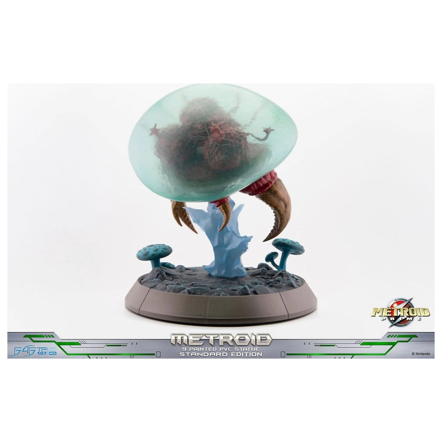 Metroid Prime PVC Figure Metroid (Standard) (Glow in the Dark) 21 cm product photo