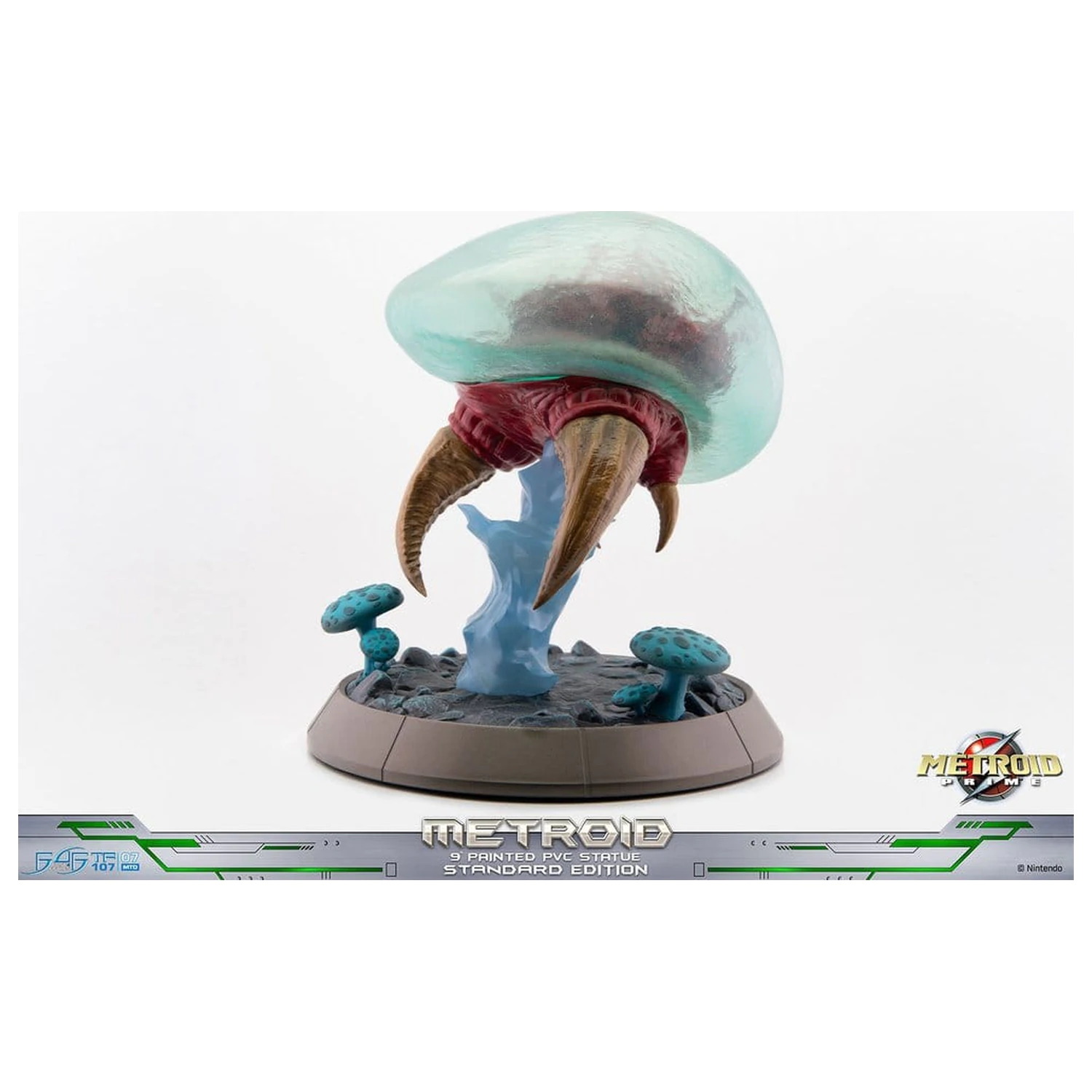 Metroid Prime PVC Figure Metroid (Standard) (Glow in the Dark) 21 cm product photo