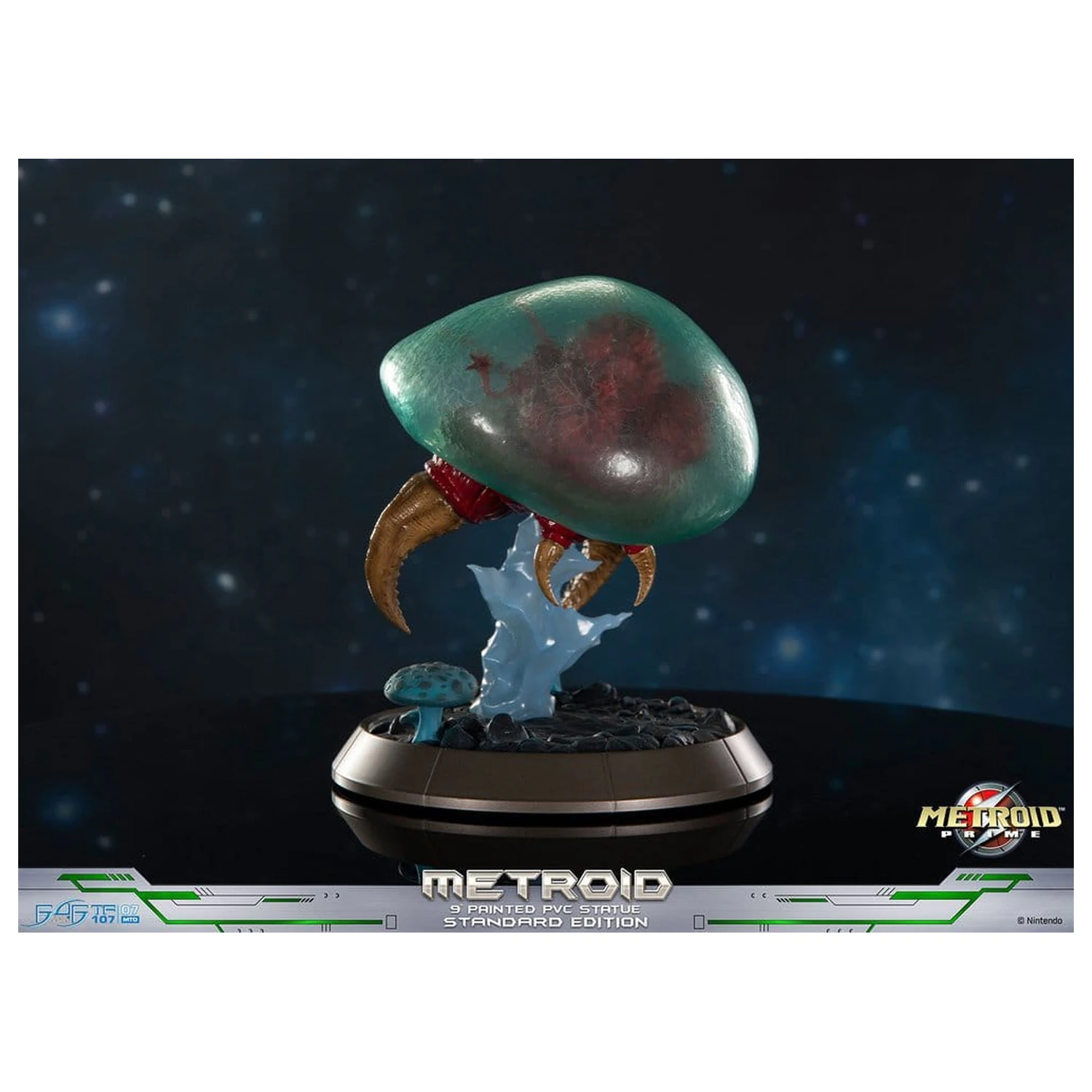 Metroid Prime PVC Figure Metroid (Standard) (Glow in the Dark) 21 cm product photo