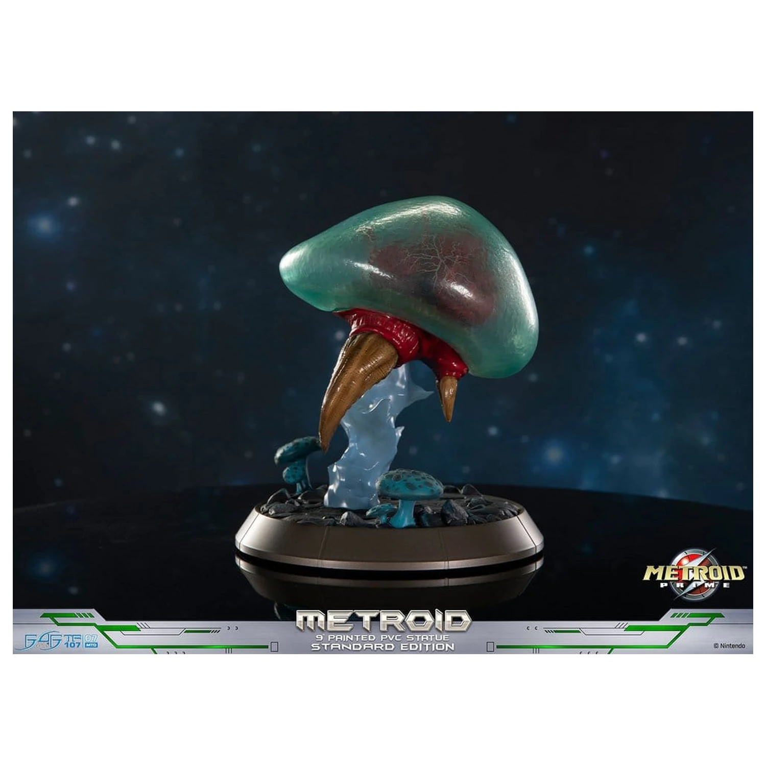 Metroid Prime PVC Figure Metroid (Standard) (Glow in the Dark) 21 cm product photo