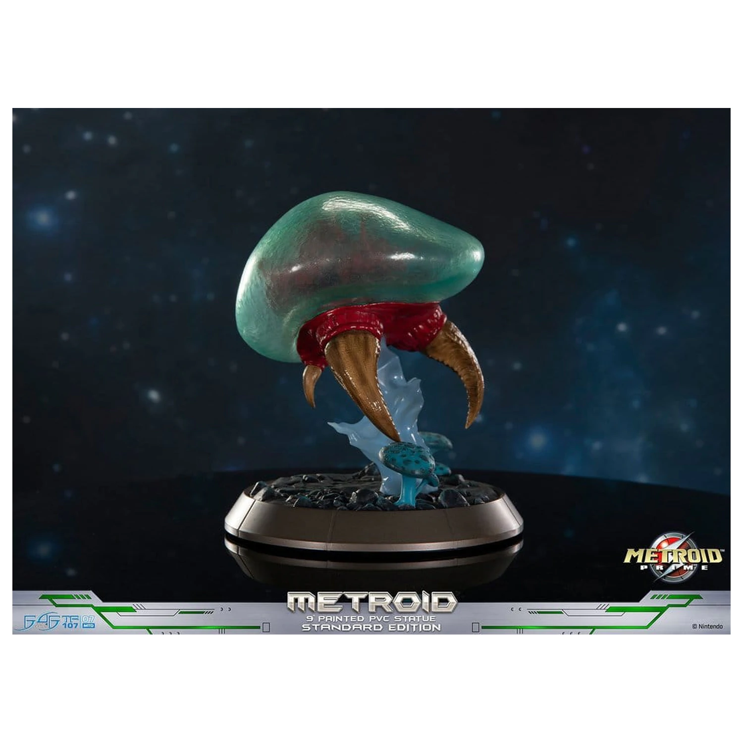 Metroid Prime PVC Figure Metroid (Standard) (Glow in the Dark) 21 cm product photo