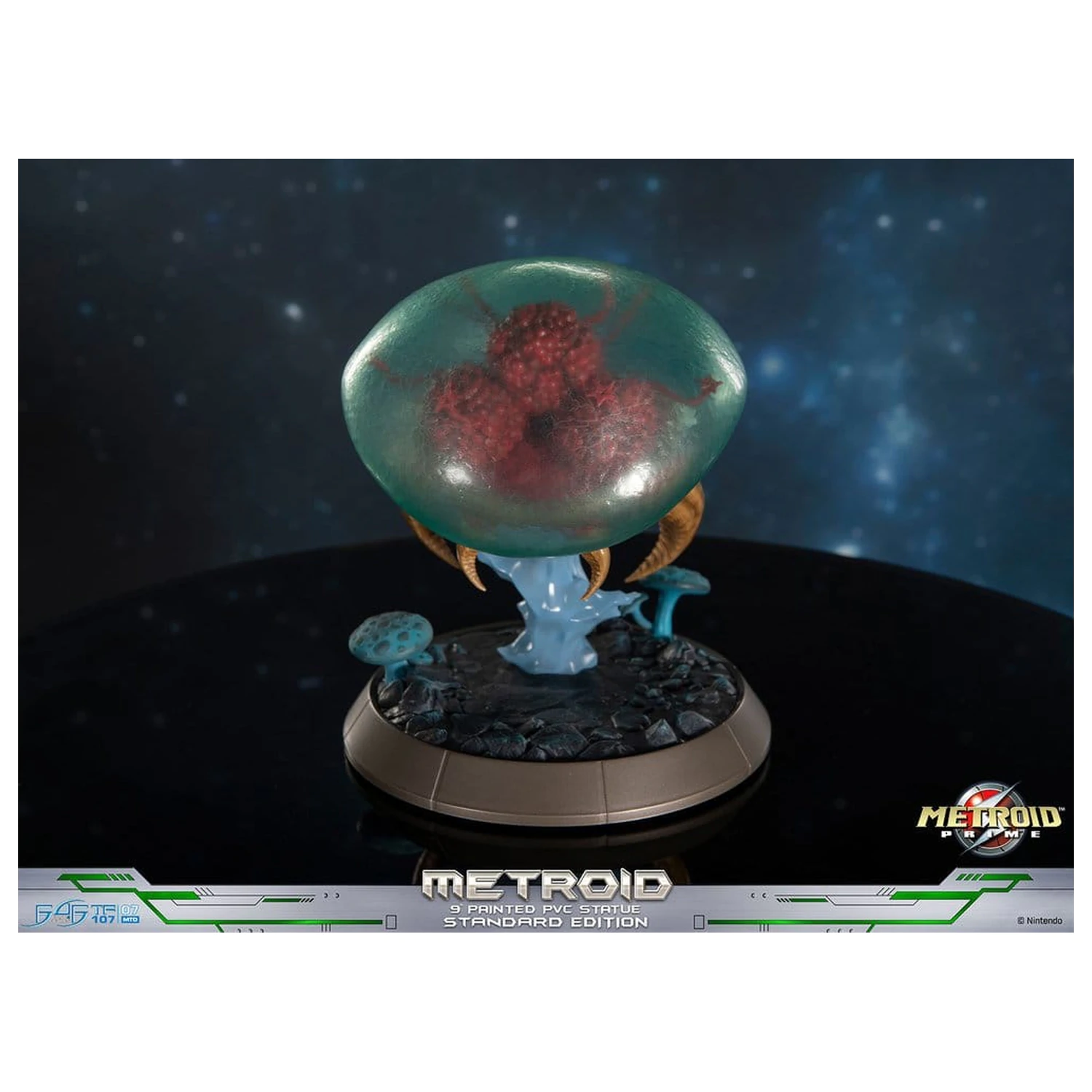 Metroid Prime PVC Figure Metroid (Standard) (Glow in the Dark) 21 cm product photo