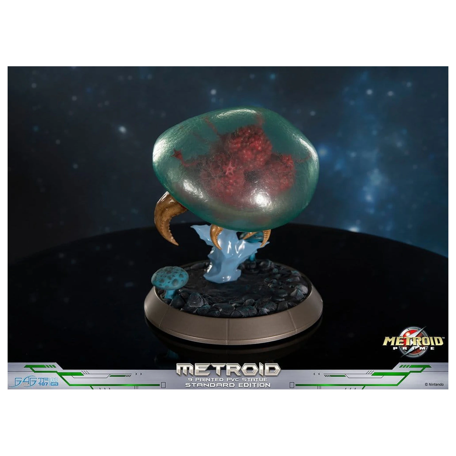 Metroid Prime PVC Figure Metroid (Standard) (Glow in the Dark) 21 cm product photo
