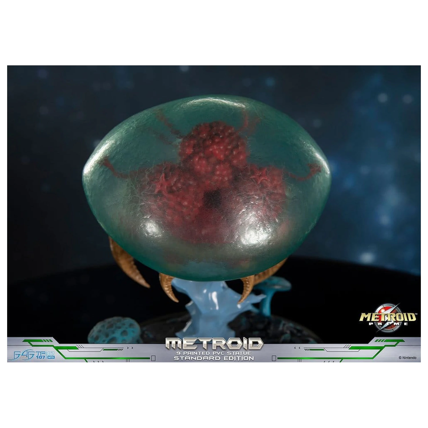 Metroid Prime PVC Figure Metroid (Standard) (Glow in the Dark) 21 cm product photo