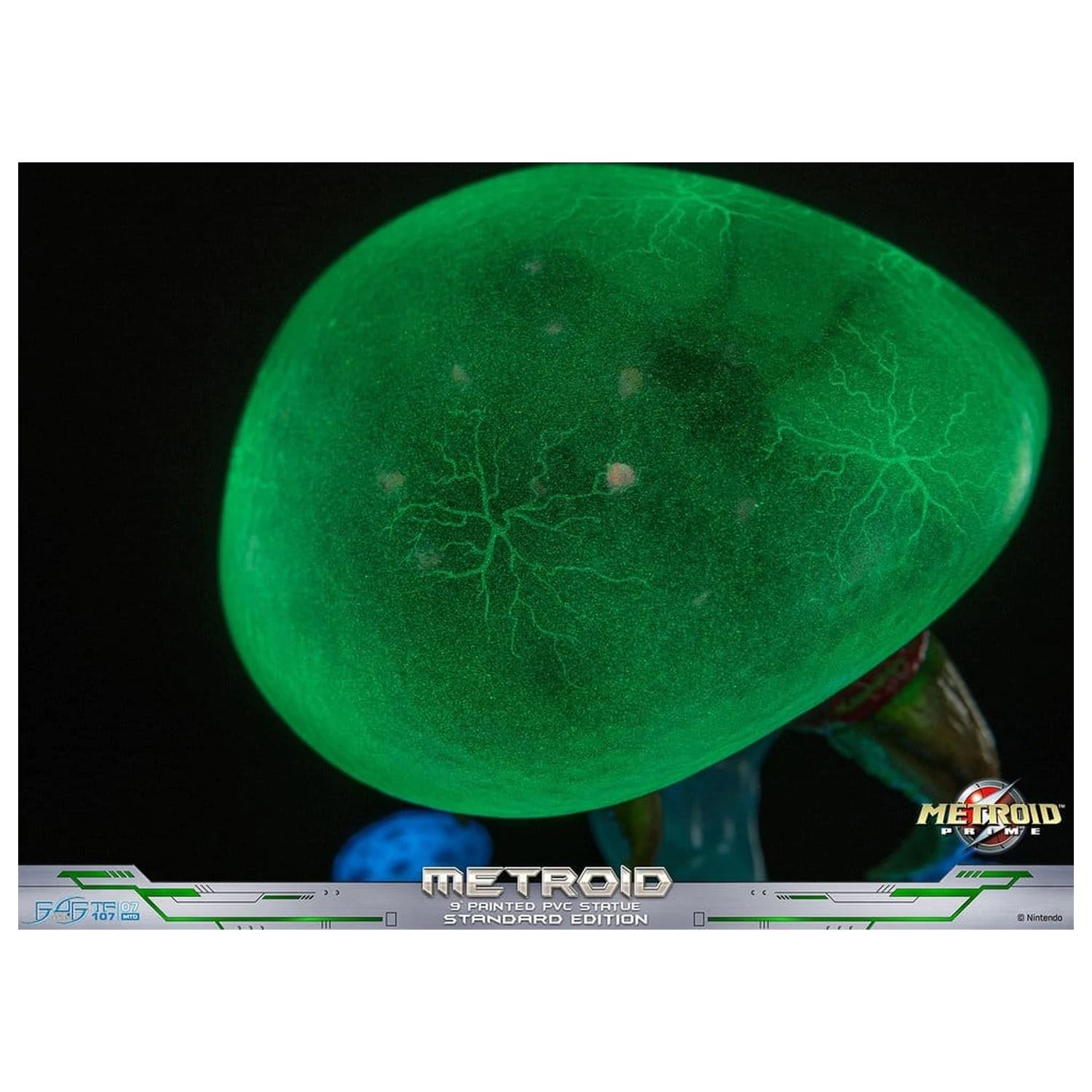 Metroid Prime PVC Figure Metroid (Standard) (Glow in the Dark) 21 cm product photo
