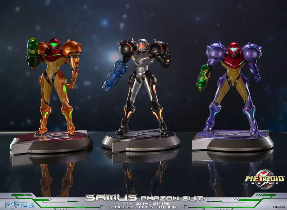 Metroid Prime PVC Statue Samus Phazon Suit Collector´s Edition 28 cm product photo