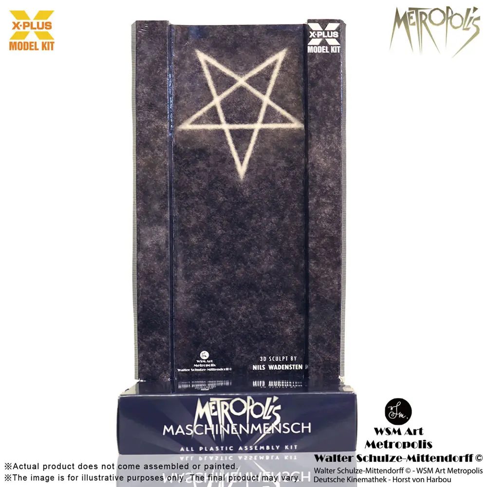 Metropolis Plastic Model Kit 1/8 Maschinenmensch Maria Silver Screen Edition 26 cm product photo