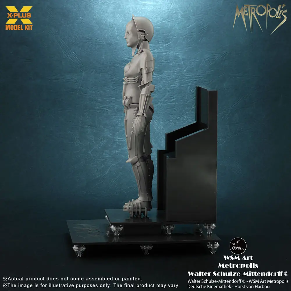 Metropolis Plastic Model Kit 1/8 Maschinenmensch Maria Silver Screen Edition 26 cm product photo