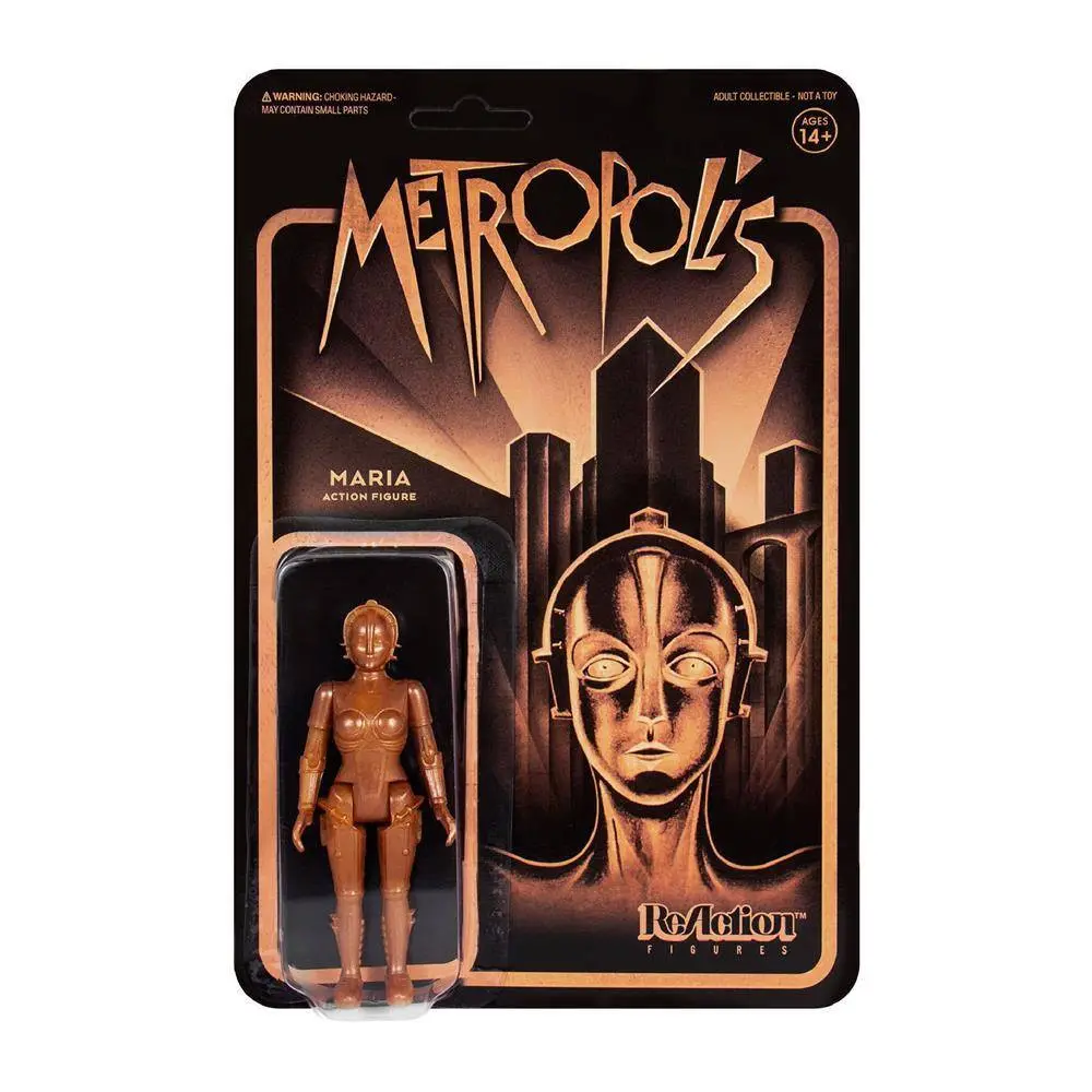 Metropolis ReAction Action Figure Maria (Gold) 10 cm product photo
