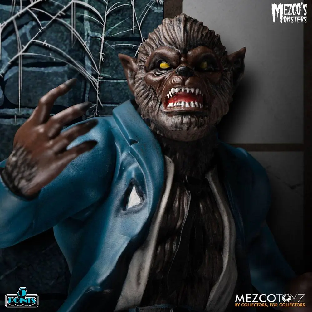 Mezco's Monsters 5 Points Action Figures Tower of Fear Deluxe Set 9 cm product photo